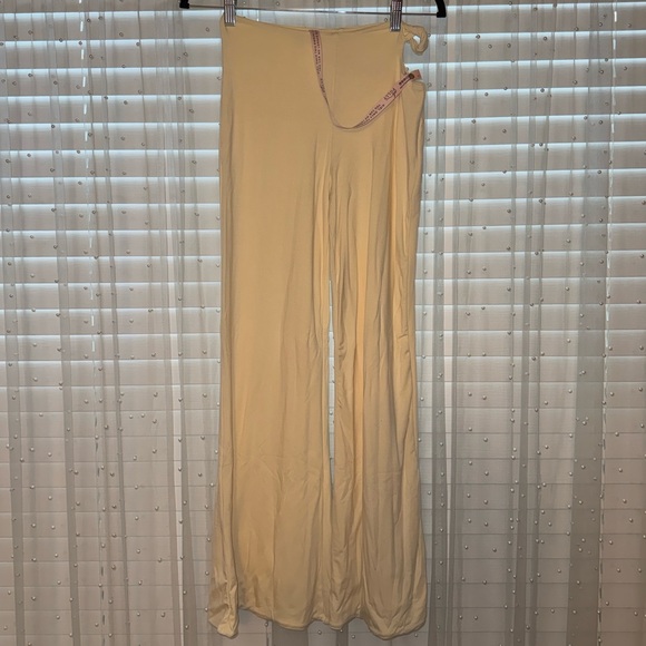 Oh Polly Pants - Oh Polly Cream Wide Leg Pants